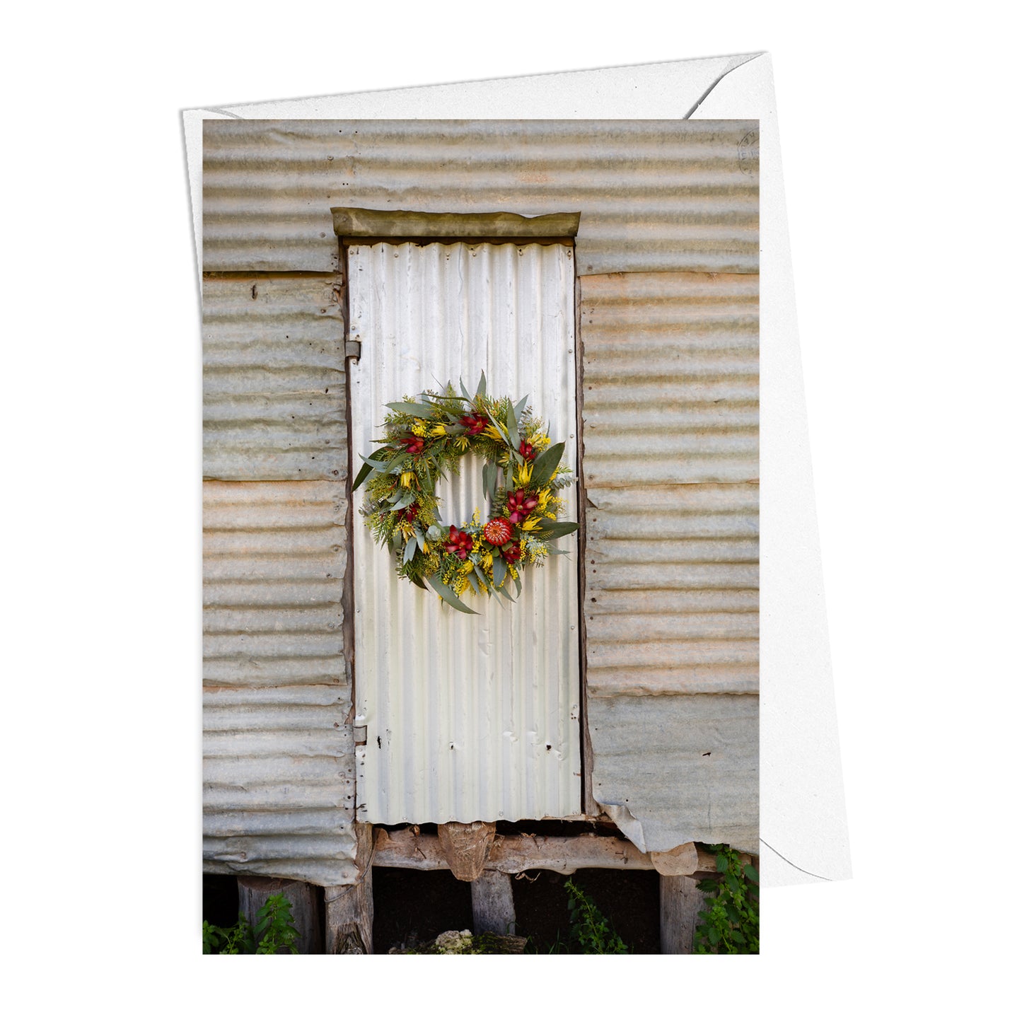 Christmas Wreath Card
