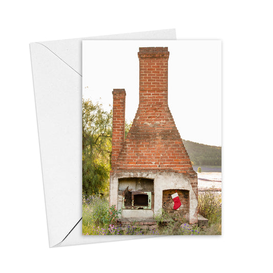 Christmas Santa Sack greeting card