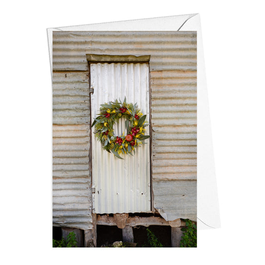 Christmas Wreath Card