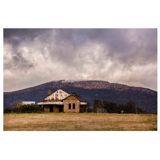 The House Below The Cliffs unframed print